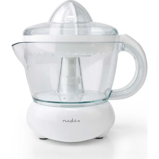 Nedis elektrisk citruspresser 25W, 0,7 L – hvid
