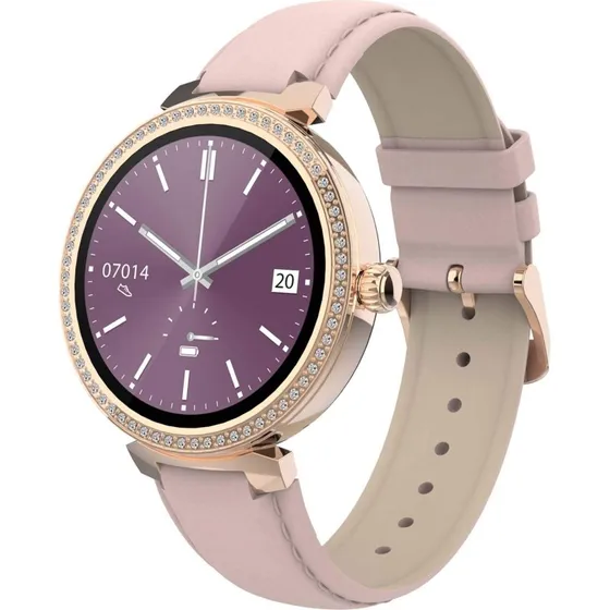 DENVER SWC-342 Smartwatch 1,2" Rose – puls, SpO2 & BT-opkald
