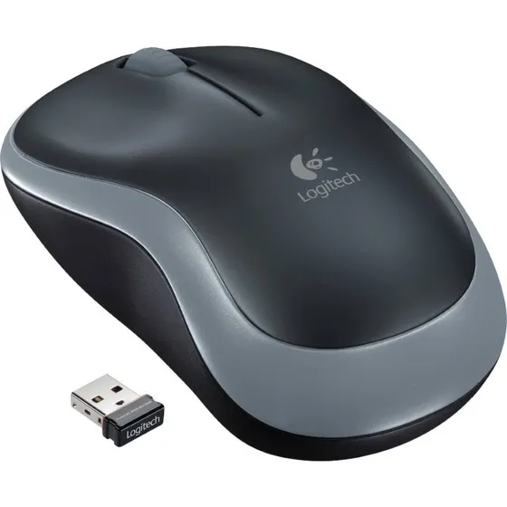 Logitech M185 trdls mus  kompakt, gr