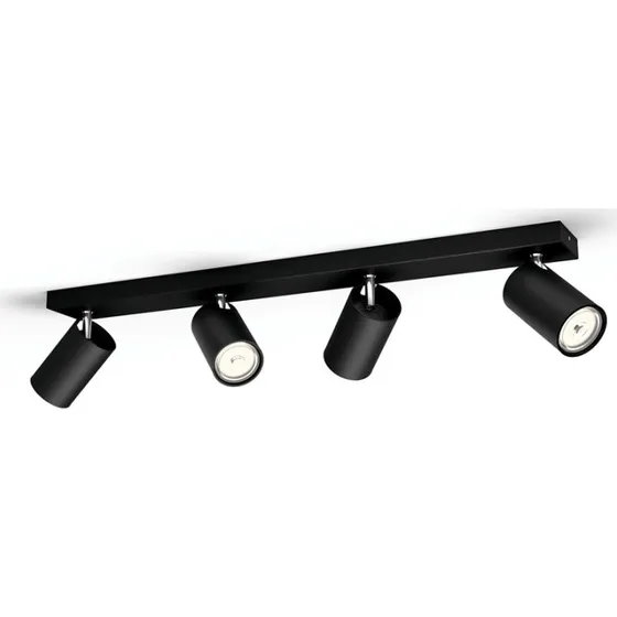 Philips myLiving Kosipo 4-spot sort (GU10)