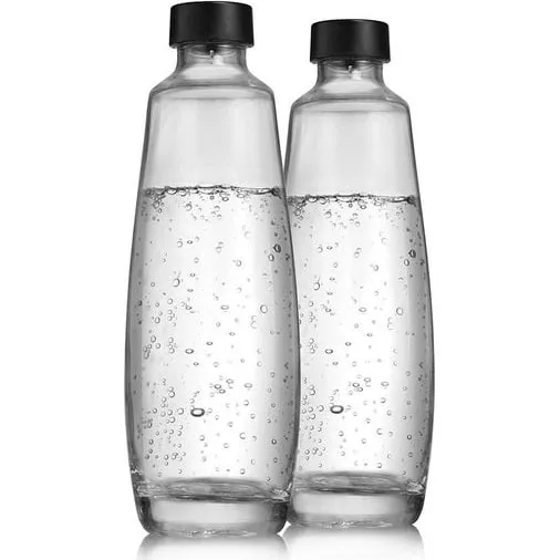 SodaStream DUO glasflasker 2 x 1 L