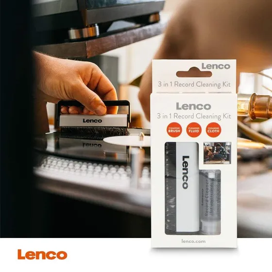 Lenco TTA-3IN1 vinylrengringsst  brste, vske, klud