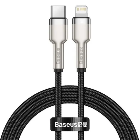 Baseus Cafule USB-C til Lightning 20W 1 m - Sort