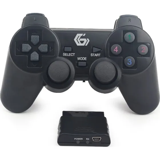 Gembird Trådløs Dual Vibration Controller til PC/PS2/PS3