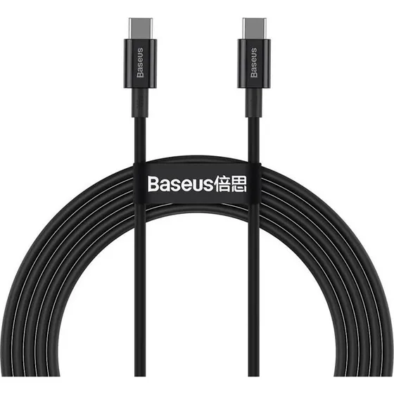 Baseus Superior USB-C til USB-C kabel 1 m, sort