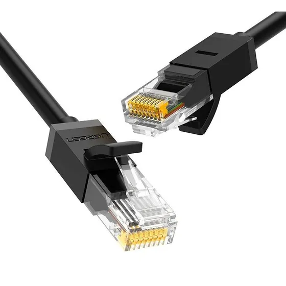 UGREEN Cat6 netvrkskabel 2 m, U/UTP, RJ45, sort
