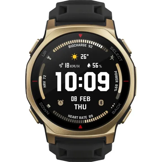 Amazfit T-Rex 3 Pro 44 mm - Sort/Guld