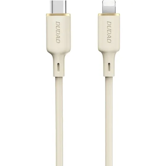 Dudao L7SCL USB-C til Lightning 30W 2 m – Beige