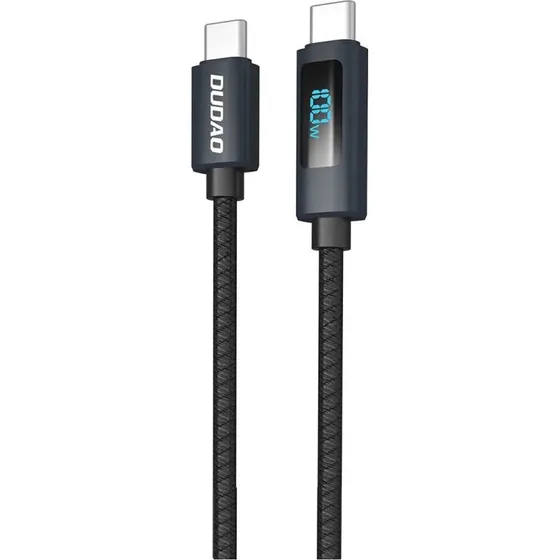 Dudao L7C USB-C til USB-C 100W kabel 1m  sort
