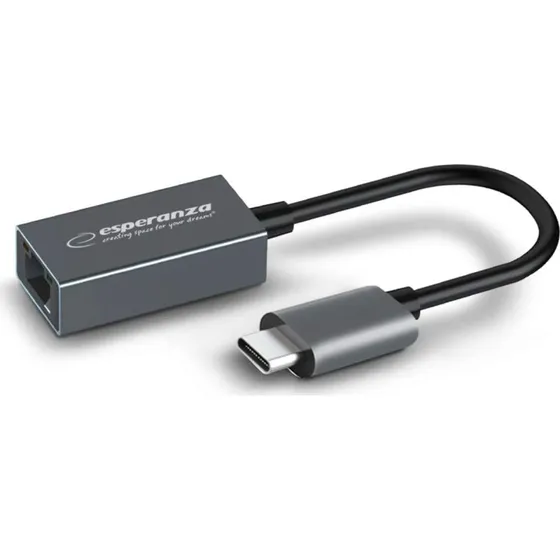 USB-C til Gigabit Ethernet-adapter (RJ45)  Grafit