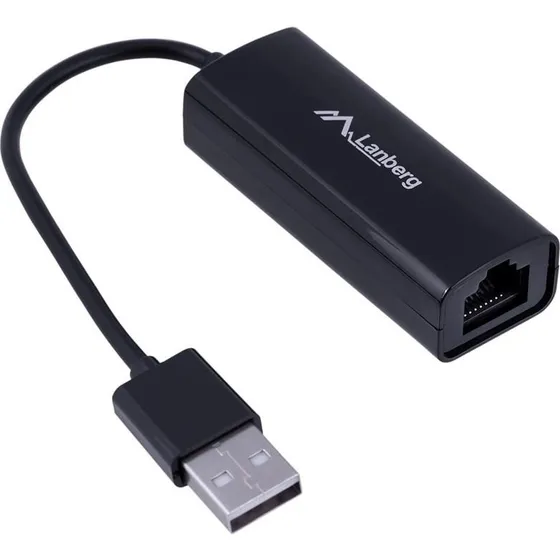 Lanberg USB-A til Ethernet adapter NC-0100-01 (USB 2.0)