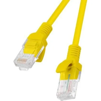 Lanberg Cat5e U/UTP RJ45 patchkabel 0,5 m – gul