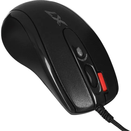 A4Tech X-710BH / XGame X710 Optisk kablet mus, 7 knapper