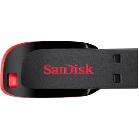 SanDisk Cruzer Blade 16 GB USB 2.0 - sort/rd