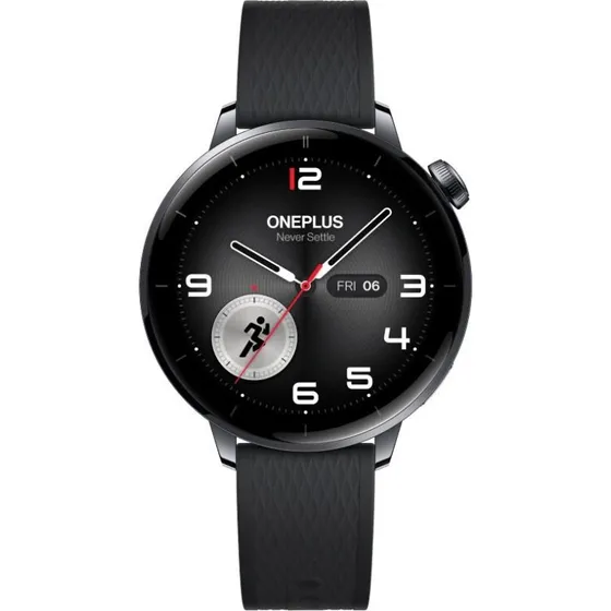 OnePlus Watch 3 43 mm – Sort stål (AMOLED, GPS)