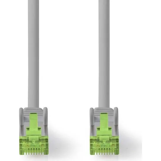 CAT8.1 S/FTP netværkskabel RJ45-RJ45 15 m - Grå