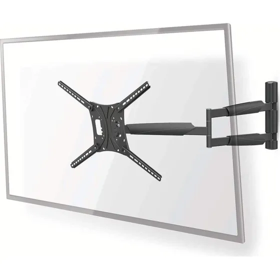 Nedis Full Motion TV-vgbeslag 1386" | 60 kg | Sort