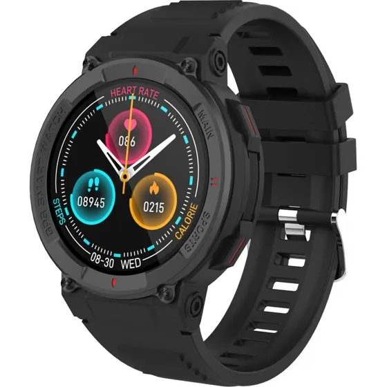 Bluetooth GPS Smartwatch 1,39"  Sort (Denver SWG-339)