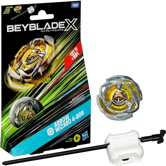 Beyblade X Arrow Wizard 4-80B Starter Pack – Gul