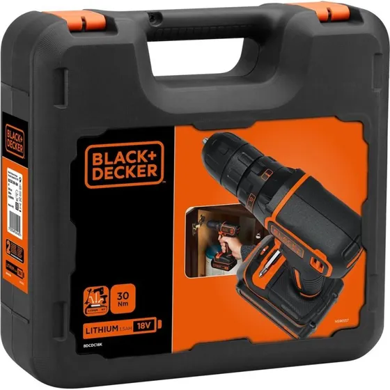 BLACK+DECKER BDCDC18K-QW 10,8V boremaskine/skrue 30 Nm