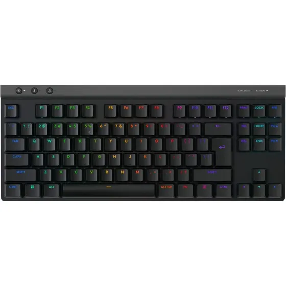 Logitech G515 LIGHTSPEED TKL  Mekanisk lavprofil, sort