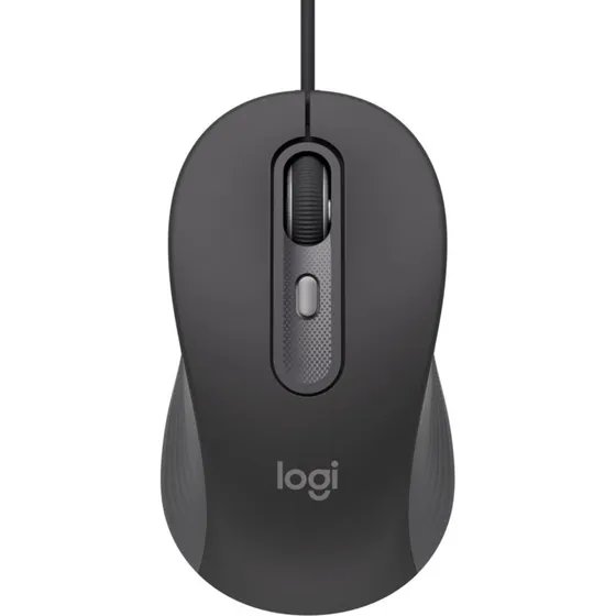 Logitech Signature M520 Wired USB-C ambidextrous mus