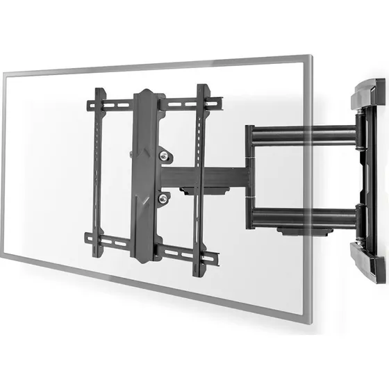 Nedis Fuld Motion TV-vgbeslag 3780" 50 kg - Sort