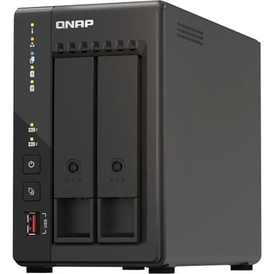 QNAP TS-253E 2-bay NAS  8GB, 2.5GbE, NVMe cache