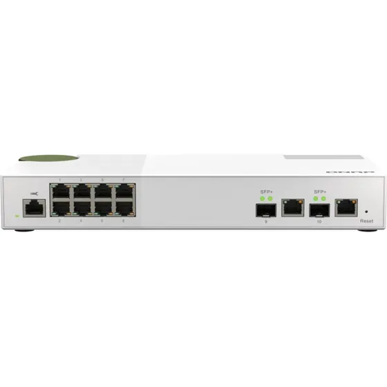QNAP QSW-M2108R-2C  10-port 2,5G/10G Web-managed Switch
