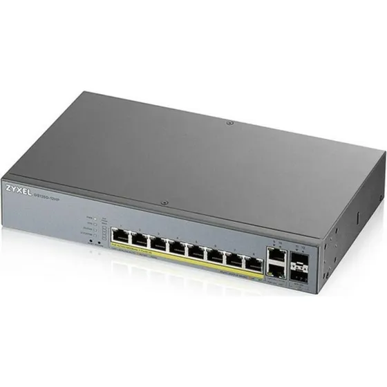 Zyxel GS1350-12HP 12-port Managed PoE-switch 130W
