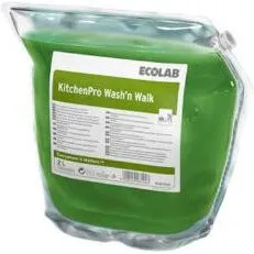 Ecolab KitchenPro Wash’n Walk gulvrengøring 2 l (med farve & parfume)
