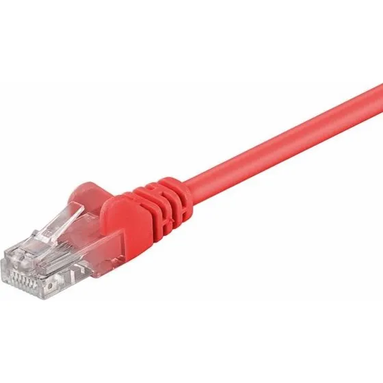CAT5e UTP netvrkskabel RJ45 0,5 m - Rd