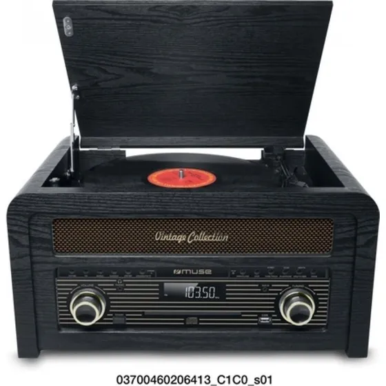 Muse MT-115W pladespiller med Bluetooth, CD og USB