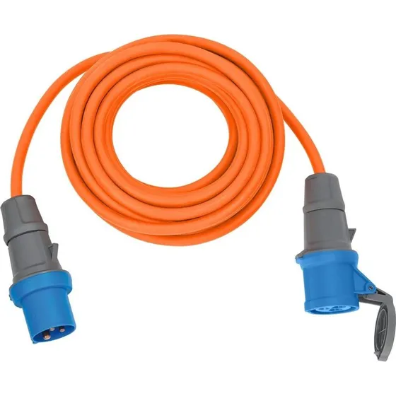 CEE-forlngerkabel 10 m H07RN-F 3G2,5 IP44 - orange