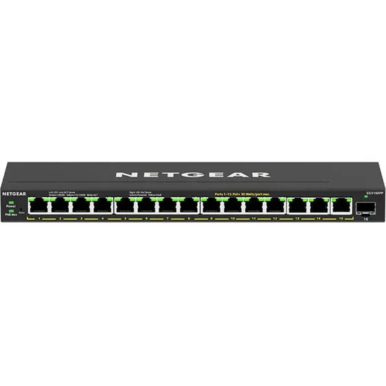 Netgear GS316EPP 16-port PoE+ Gigabit Switch (231W)