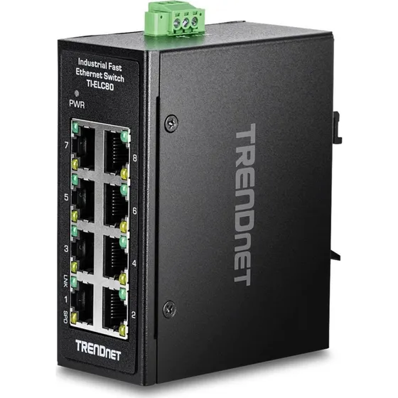TRENDnet TI-ELC80 8-port 10/100 Netvrksswitch