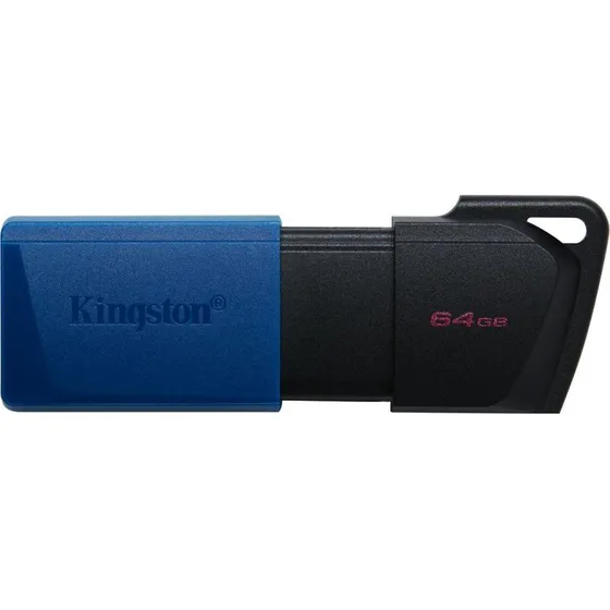 Kingston DataTraveler Exodia M 64 GB USB 3.2 (Sort/Blå)
