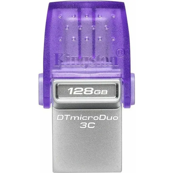 Kingston DataTraveler microDuo 3C 128GB - Lilla