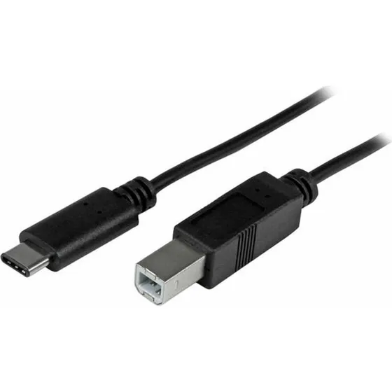 StarTech USB-C til USB-B kabel 2 m  USB 2.0, sort