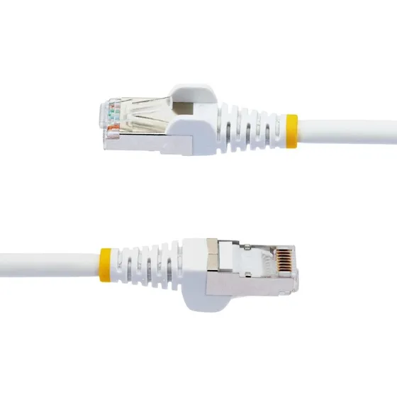 StarTech CAT6a 10 m LSZH S/FTP netvrkskabel - hvid