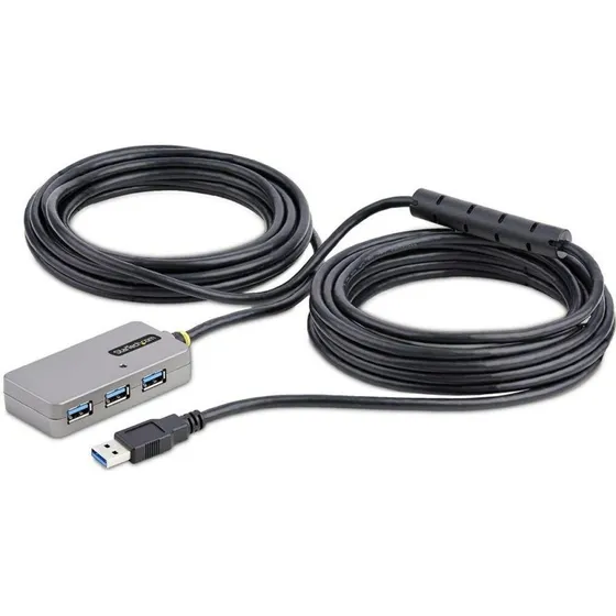 StarTech U01043 USB 3.2 4-port Hub med 10 m forlngerkabel