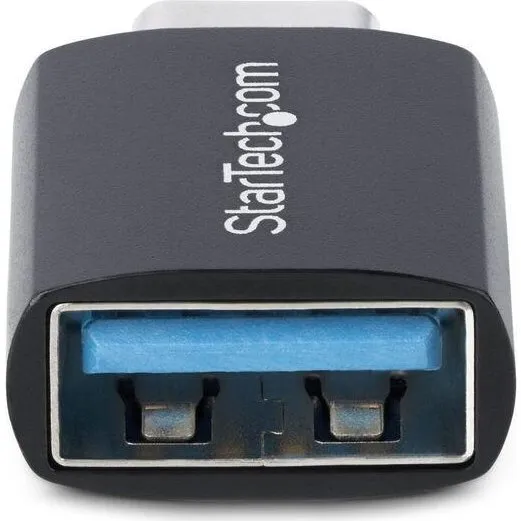 StarTech USB-C til USB-A adapter, 5 Gbps, kompakt, sort
