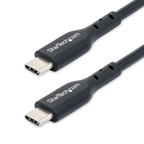 StarTech USB-C kabel 1 m, 60W (USB 2.0) - sort