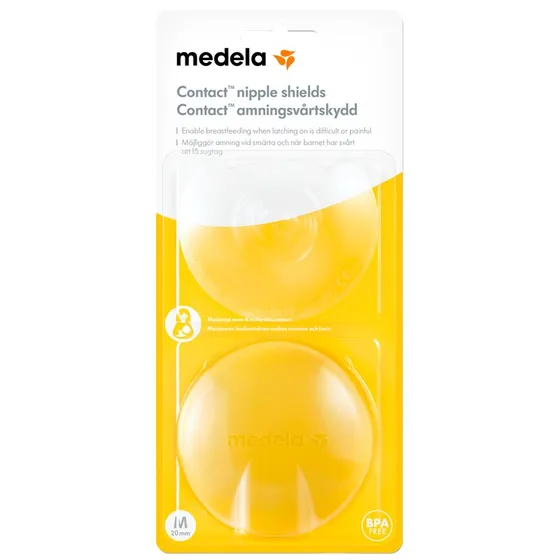 Medela Contact Ammebrikker 16 mm 2-pak (Small)