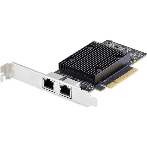 StarTech PCIe 3.0 x8 2x10GbE netvrksadapter (low-profile)