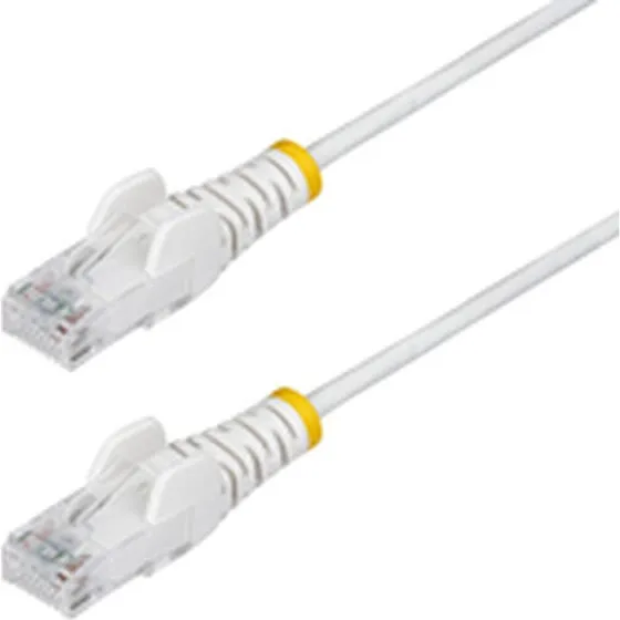 StarTech Slim Cat6 netværkskabel 5 m – hvid, LSZH