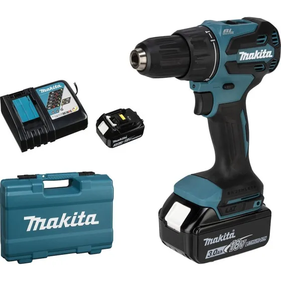Makita DHP490RFX3 18V børsteløs slagboremaskine