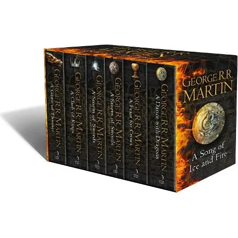 A Song of Ice and Fire – Komplet boks (6 bøger)