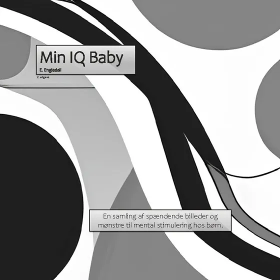 Min IQ Baby – sort-hvide billedkort til 0–6 mdr