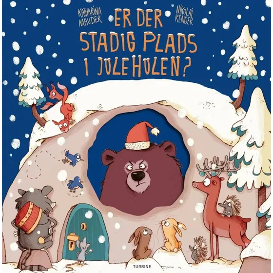 Er der stadig plads i julehulen? – Billedbog af Katharina Mauder